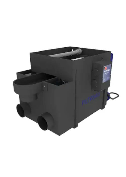 Filtreau Drum Filter (25m3 /hr) inc 40W amalgam (Gravity)